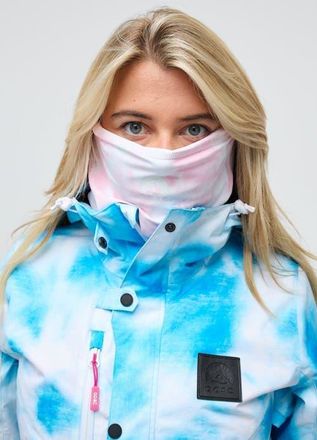 OOSC Neckwarmer - Signature Collection in Pink And Blue Tie-Dye at Nordstrom