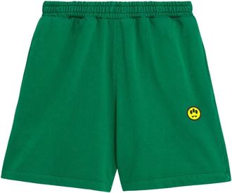 Barrow Iconic Bermuda In Felpa - Heren - Korte sportbroeken - Groen - M - Katoen - Fitness