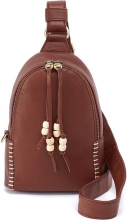 Hobo Fern Leather Sling Bag in Cocoa Bean at Nordstrom