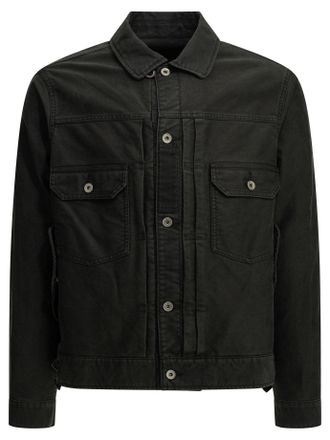 sacai gewatteerd katoenen jack