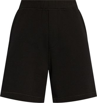 Dsquared2 Shorts met geborduurd logo - Zwart