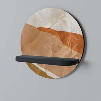 OEM Estante Redondo Negro Splendour De Sandhills