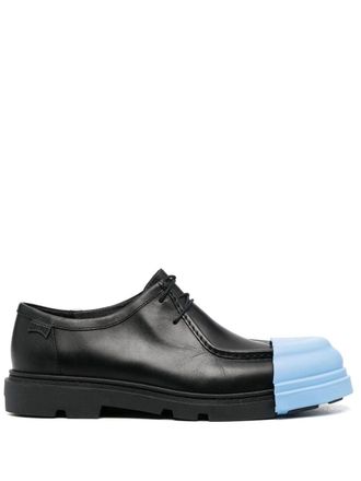 Camper lace-up leather derby shoes - men - Calf Leather/Rubber/Fabric - 43 - Black