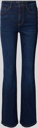 Tom Tailor Slim Fit Bootcut Jeans aus Baumwoll-Mix Modell STELLA in Jeansblau, Gr&ouml;&szlig;e 28/32
