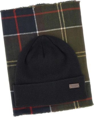 Barbour Swinton & Galingale Gift Set - unisex - Hoeden - Veelkleurig - ONE Size - Katoen - Accessoires