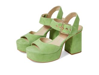 Dolce Vita Bobby Womens Shoes Lime Suede : 6.5 M, Leather