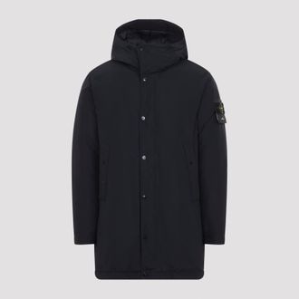 Stone Island gewatteerde lange parka
