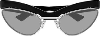 Bottega Veneta Sunglasses Bv1480 S 003 Black/Dark Gray Women