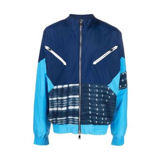 United Rivers Jassen, Heren, Blauw, M, Patchwork Ritsjas