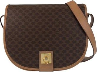 Celine Pre-owned Cross Body Bags, female, Brown, Size: ONE SIZE Pre-owned Vintage Cross Body Bag
