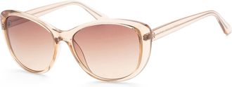 Calvin Klein Womens 57mm Crystal Sunglasses