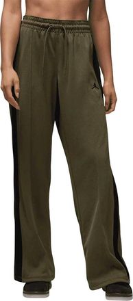 Nike Jordan Gebreide Trainingsbroek - Dames - Sweatpants - Groen - L - Polyester - Broeken