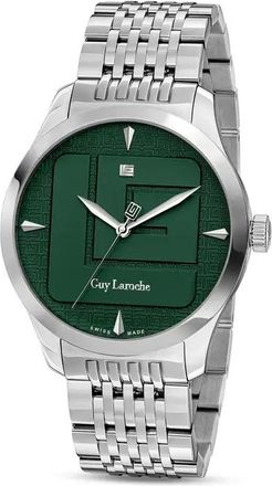 Guy Laroche Maxime Quartz Green Dial Mens Watch GLWGG0001202
