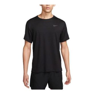 Nike Miler Dri-FIT UV Running T-Shirt Black DV9315-010