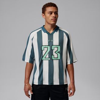 Nike Jordan Mens Jordan Brooklyn Terrace Top in White | IF1925-133