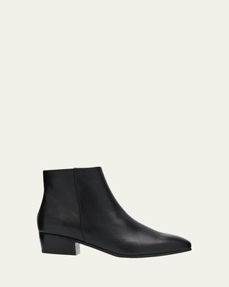 Aquatalia Fuoco Icon Leather Ankle Boots
