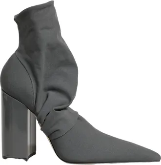 Dolce & Gabbana Ankle Boots - female - Dolce & Gabbana - Heeled Boots - Gray - 6 UK - Shoes