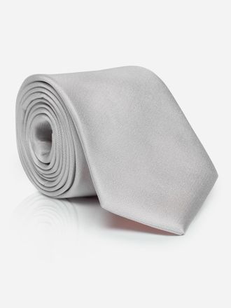 Monti Krawatte MONTI LIVIO, Herren, silber, Seide, festlich, Krawatten Krawatte, mit edlem Glanz - ideal zur Hochzeit oder festlichen Anl&auml;ssen