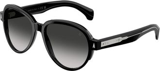 Moncler ME6005 SWANSPAN 30013C Mens Sunglasses Black Size 57