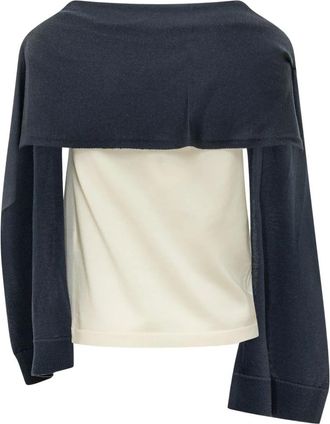 J.W.Anderson Schouder Tanktop - Dames - Vesten - Wit - S - Truien & Vesten