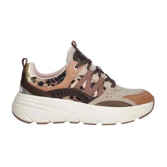 Twinset Zapatillas de Running de Piel - Shoes - Mujer - Marr&oacute;n - 41 EU