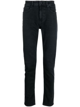 BOSS Jeans slim a vita media - Nero