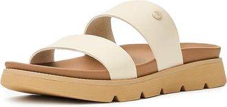 Reef Vista Luxe Thea Womens Sandals Parchment : 7.5 B - Medium, Faux Leather