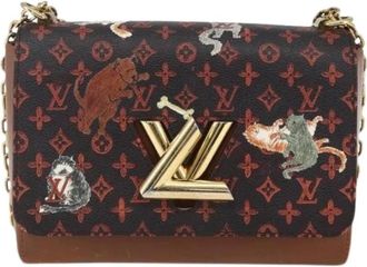 Louis Vuitton Pre-owned Twist handtas - Dames - Vintage Schoudertas - Bruin - ONE Size - Vintage
