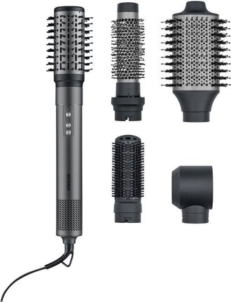 Severin Cepillo Secador Multi Estilo 5 En 1, Cepillo El&eacute;ctrico Con 5 Accesorios, 1500 Vatios, Motor Bldc Y Technolog&iacute;a I&oacute;nica, Funci&oacute;n Autolimpieza, Negro, Wl