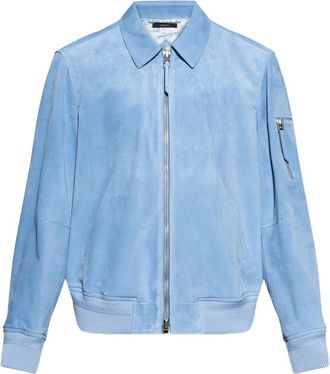 Tom Ford Zipped Suede Bomber Jacket
