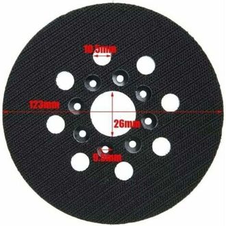 OEM Set Di 2 Dischi Abrasivi Di Ricambio A 8 Fori Da 12,7 Cm, Compatibili Con Bosch Gex 125-1 Ae, Pex 220 A, Pex 220 Ae