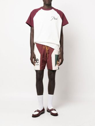 Rhude Shorts sportivi con stampa - Toni neutri