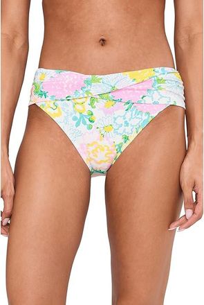 Lilly Pulitzer Lagoon Sarong Hipster Bot Womens Swimwear Lilly Garden : 12, Nylon/Polyester/Spandex