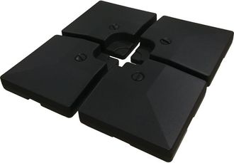 Habitat et Jardin Bases Para Parasol - Lote De 4