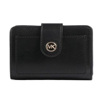 Michael Kors Wallets & Cardholders, female, Black, Size: ONE SIZE Mercer Small Leather Wallet