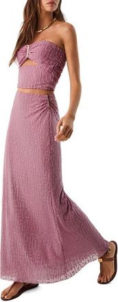 Vix Ray Strapless Cover-Up Top in Pink at Nordstrom, Size X-Small