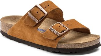 Birkenstock Womens Arizona Bs Sandal In Mink