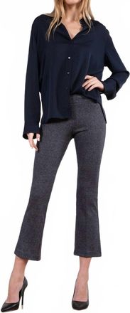 Avenue Montaigne Leo Pant In Tweed