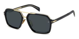 David Beckham DB 7128/S 807/KU Mens Sunglasses Black Size 58