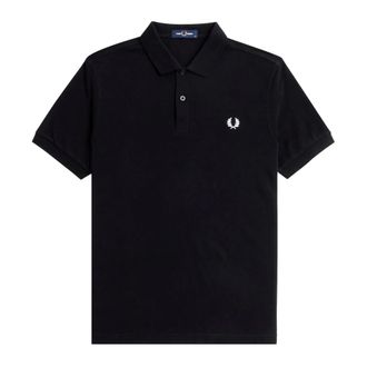 Fred Perry Polo Shirts, male, Black, Size: 2XL FP The Shirt