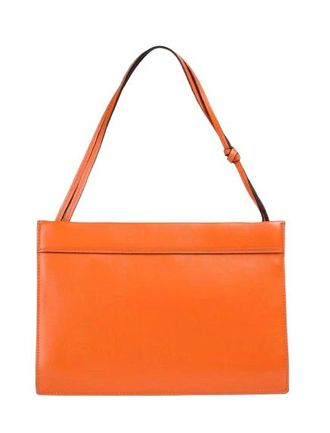 Wandler Orange Leather Shoulder Bag