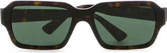 Gucci Mens Printed Acetate Sunglasses Havanahavanagreen Exterior: Occhiali Da Sole