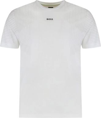 BOSS crew-neck T-shirt - White