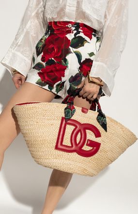 Dolce & Gabbana Kendra Medium Shopper Bag, Womens, Beige