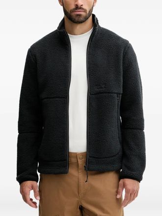 Jack Wolfskin zip-up fleece jacket - Black