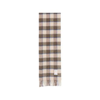 A.P.C. A. p.c. Check-pattern Fringed Scarf