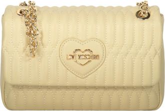 Love Moschino Gewatteerde Schoudertas - Dames - Schoudertassen - Beige - ONE Size - Tassen