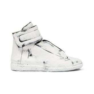 Maison Margiela Schoenen, Heren, Wit, 41 EU, Leer, Future Mid Sneakers