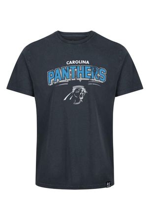 Recovered Clothing Carolina Panthers Black NFL Galore Washed T-Shirt