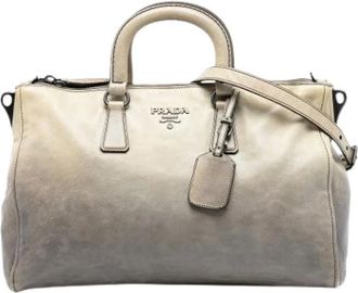 Prada Pre-owned Handbags, female, Brown, Size: ONE SIZE Pre-owned Vintage Handbag